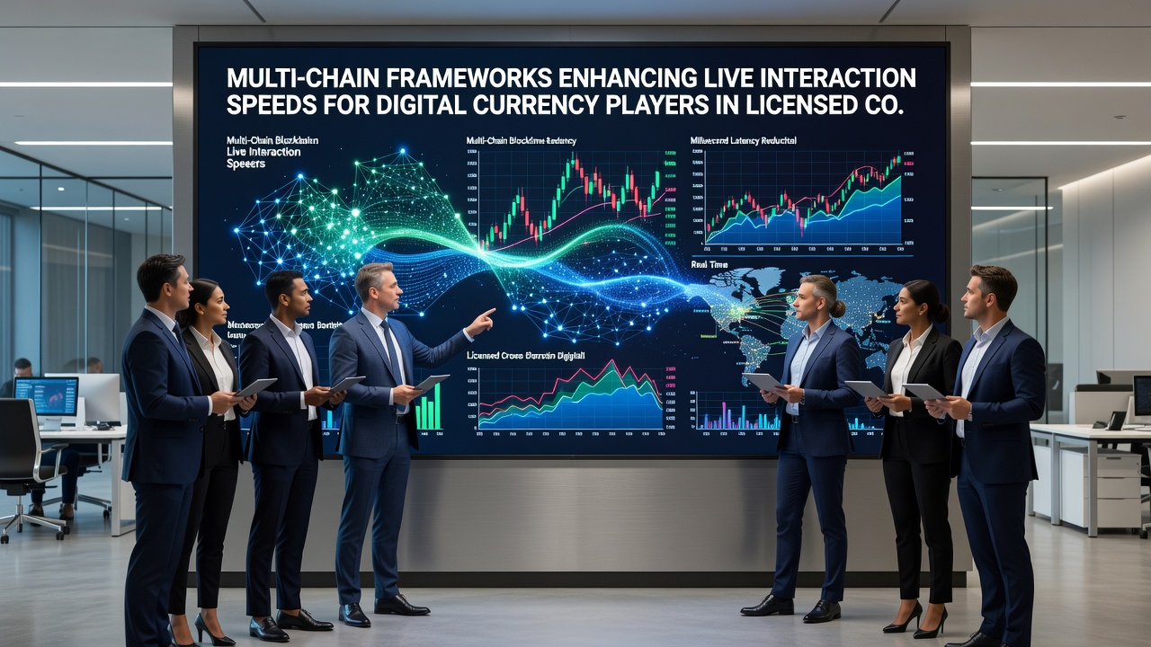 Live-Tisch-Interaktion mit Multi-Chain-Technologie in einem europäischen Online-Gaming-Setting