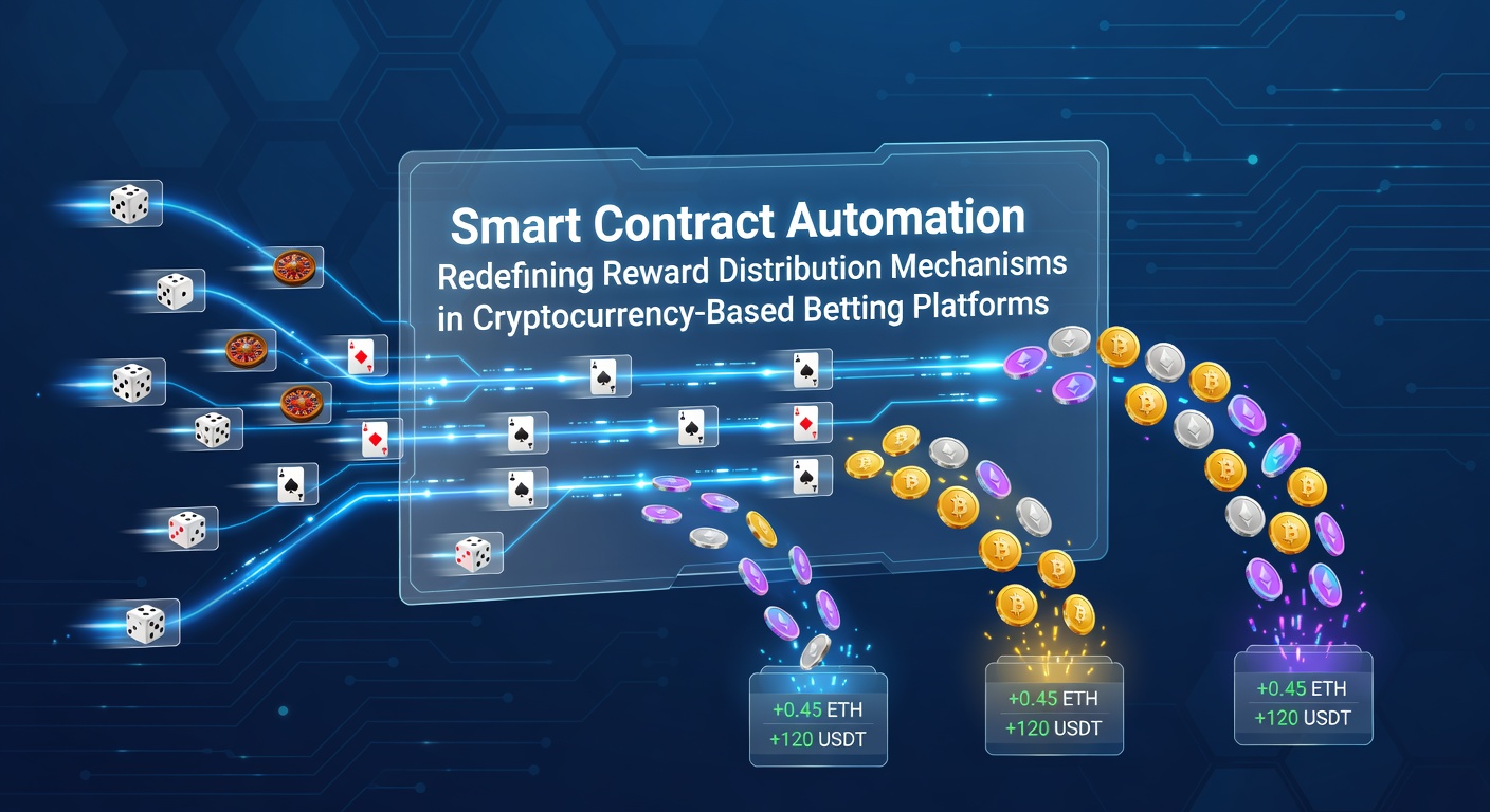 Smart Contracts automatisieren Belohnungsverteilung in Krypto-Wettplattformen